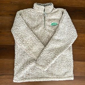 University of North Dakota Hockey Quarter Zip soft warm ladies M top!